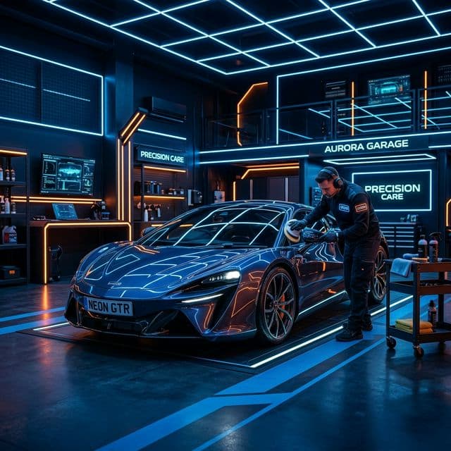 Futuristic Premium Auto Detailing